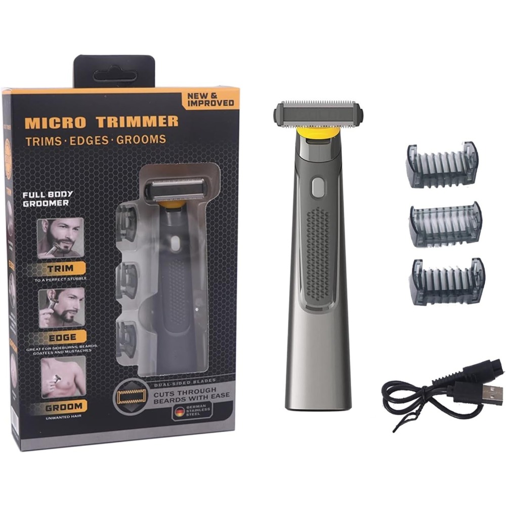 Men'S Grooming Blade - Men Handheld Electric Shaver Cordless Grooming