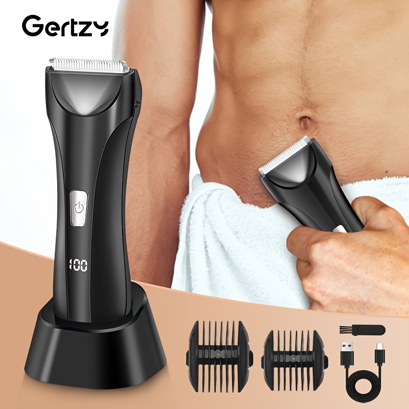 Men'S Grooming Blade - Mens Electric Body Trimmer and Shaver,