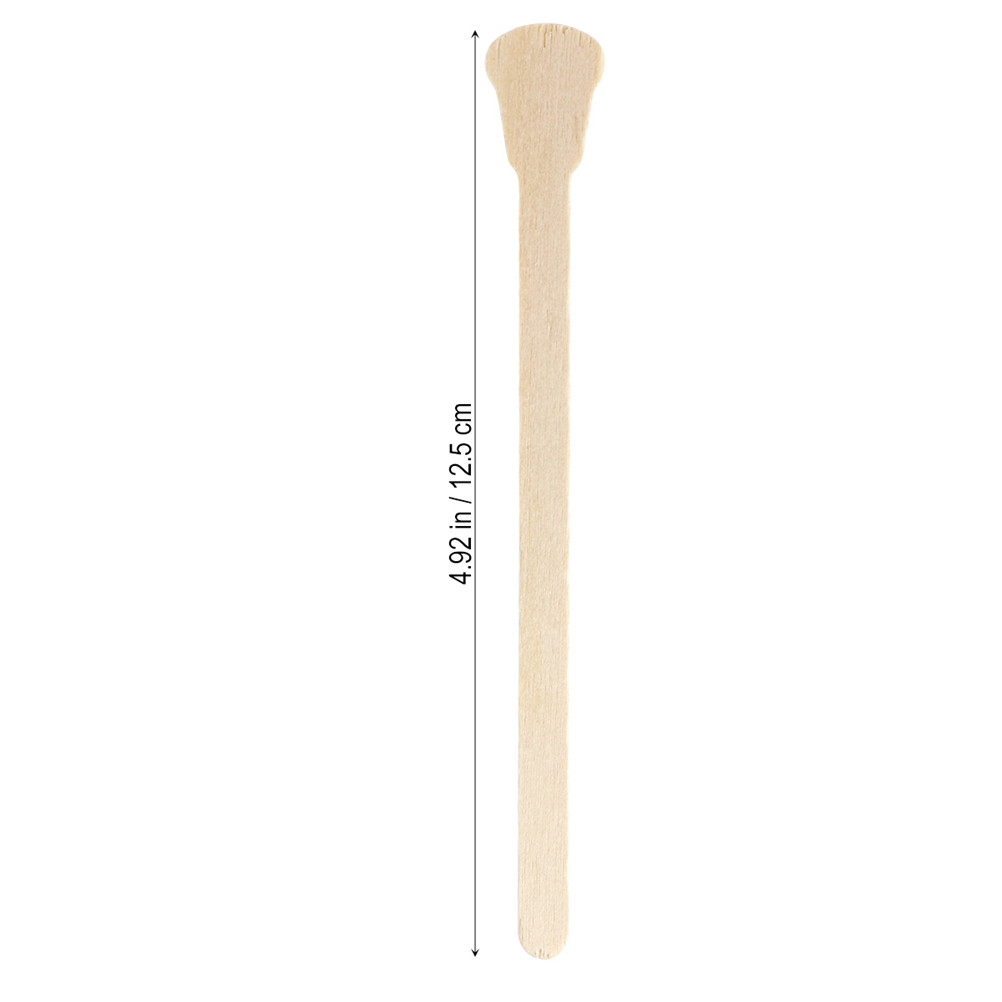 500Pcs Wooden Waxing Spatulas  - Hair Wax Stick 评论和价格