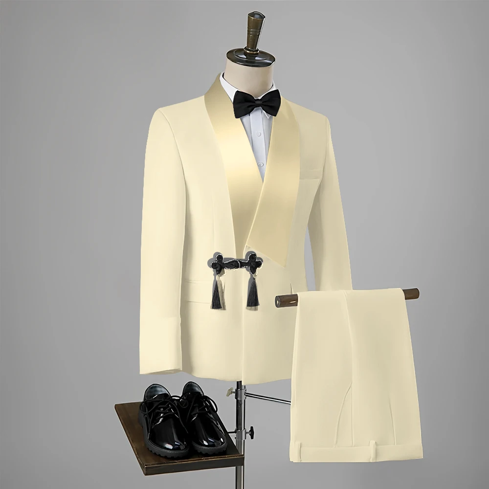 Gorgeous 2 Piece Men Suit Wedd - Men'S Grooming Daily 评论和价格