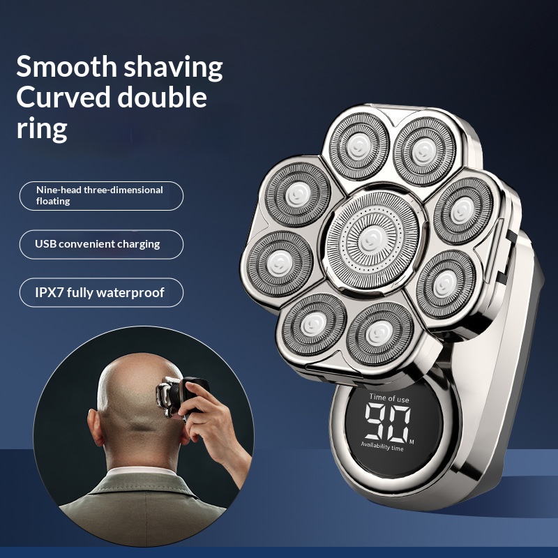 Rechargeable 9‑Blade Floating‑ - Men'S Grooming Blade 评论和价格