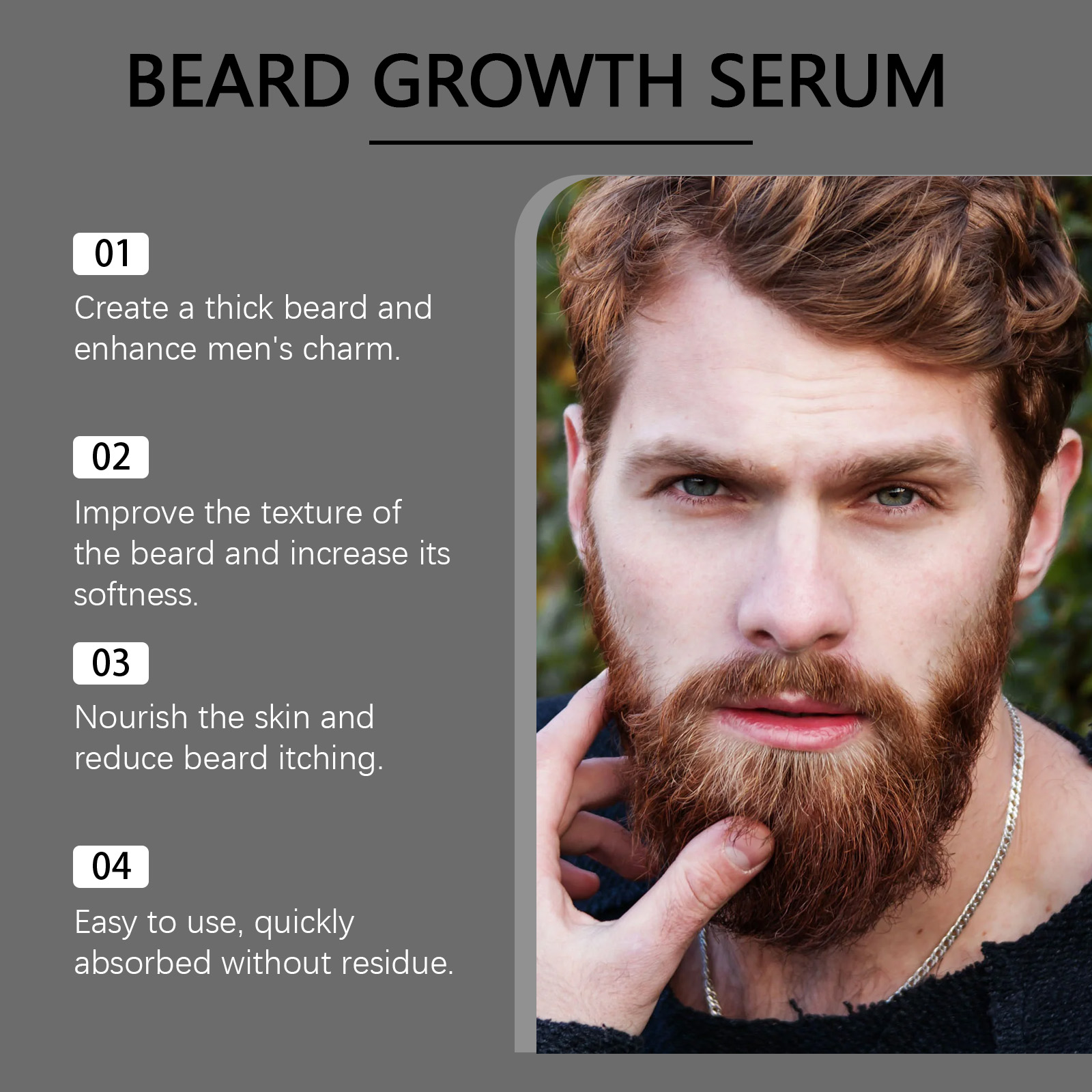 Beard Thickening Care Oil with - Men'S Grooming Tonic 评论和价格
