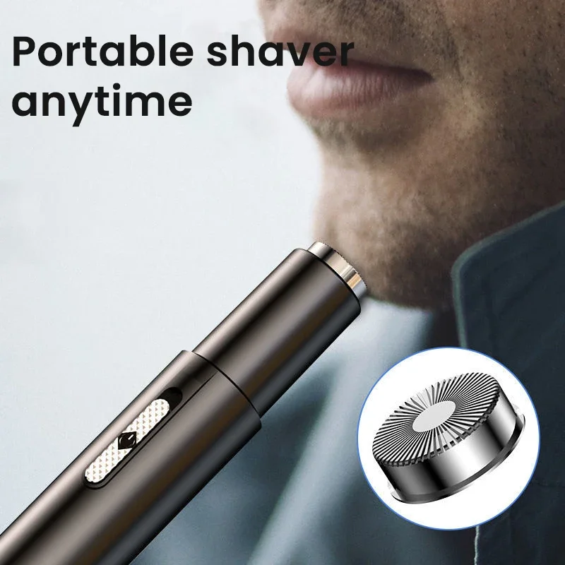 Hot-selling Electric Nose Hair - Men'S Grooming Scissors 评论和价格