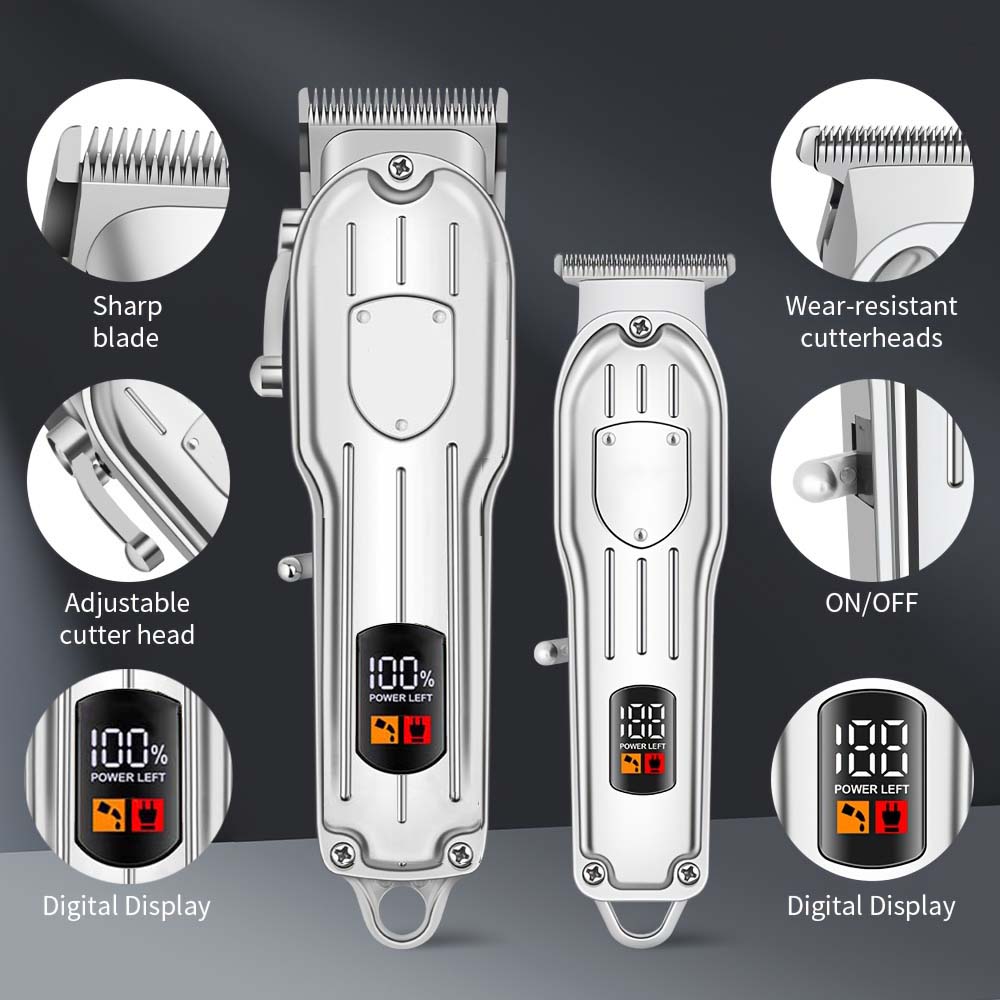 Professional Hair Clipper Set  - Men'S Grooming Scissors 评论和价格
