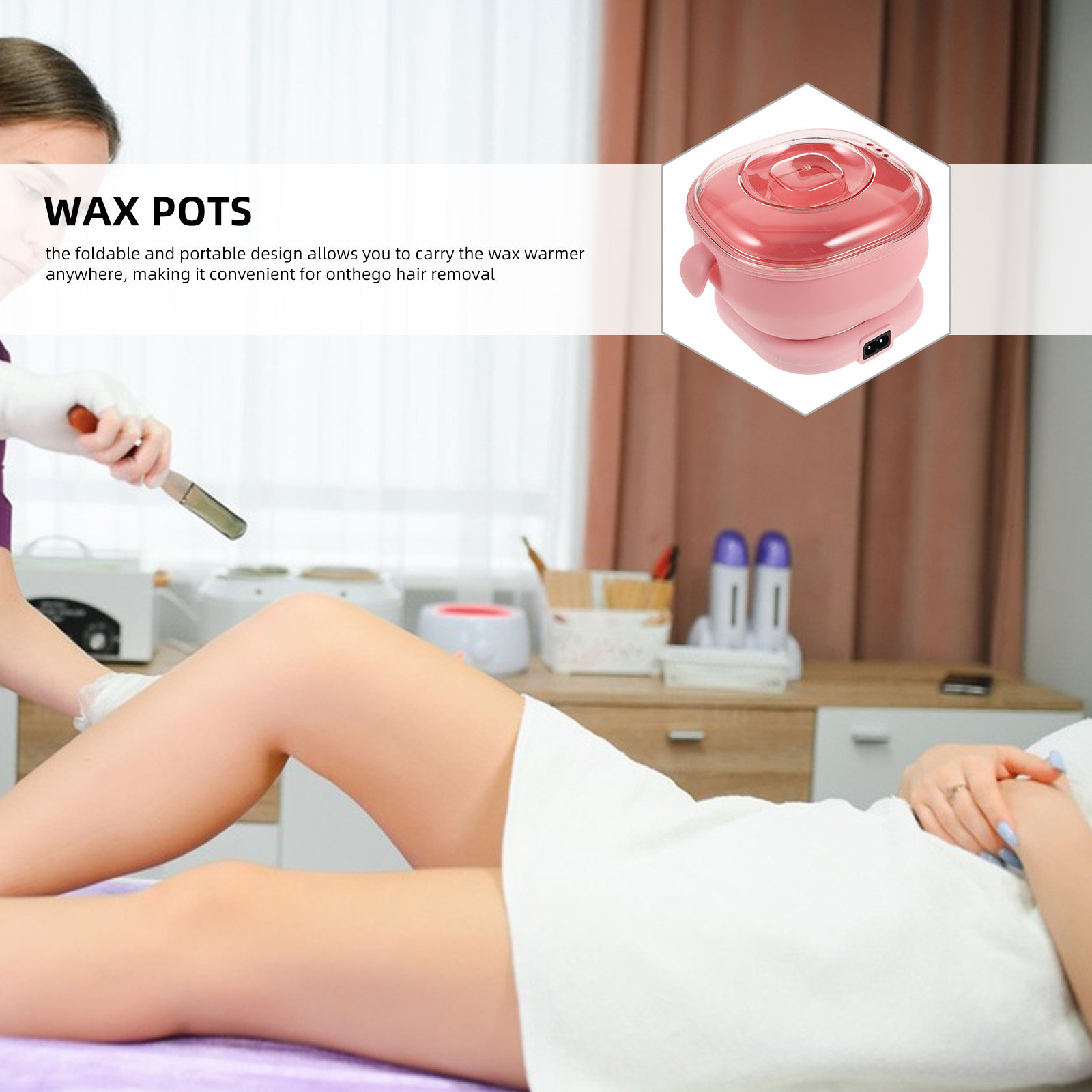 Foldable Portable Silicone Wax - Hair Wax Stick 评论和价格