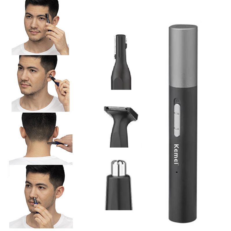 Kemei Pro Rechargeable Nose Ha - Men'S Grooming Scissors 评论和价格