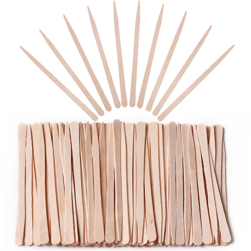 100pcs Disposable Waxing Woode - Hair Wax Stick 评论和价格