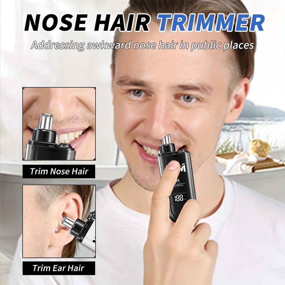 Portable Mini Nose Hair Trimme - Men'S Grooming Scissors 评论和价格