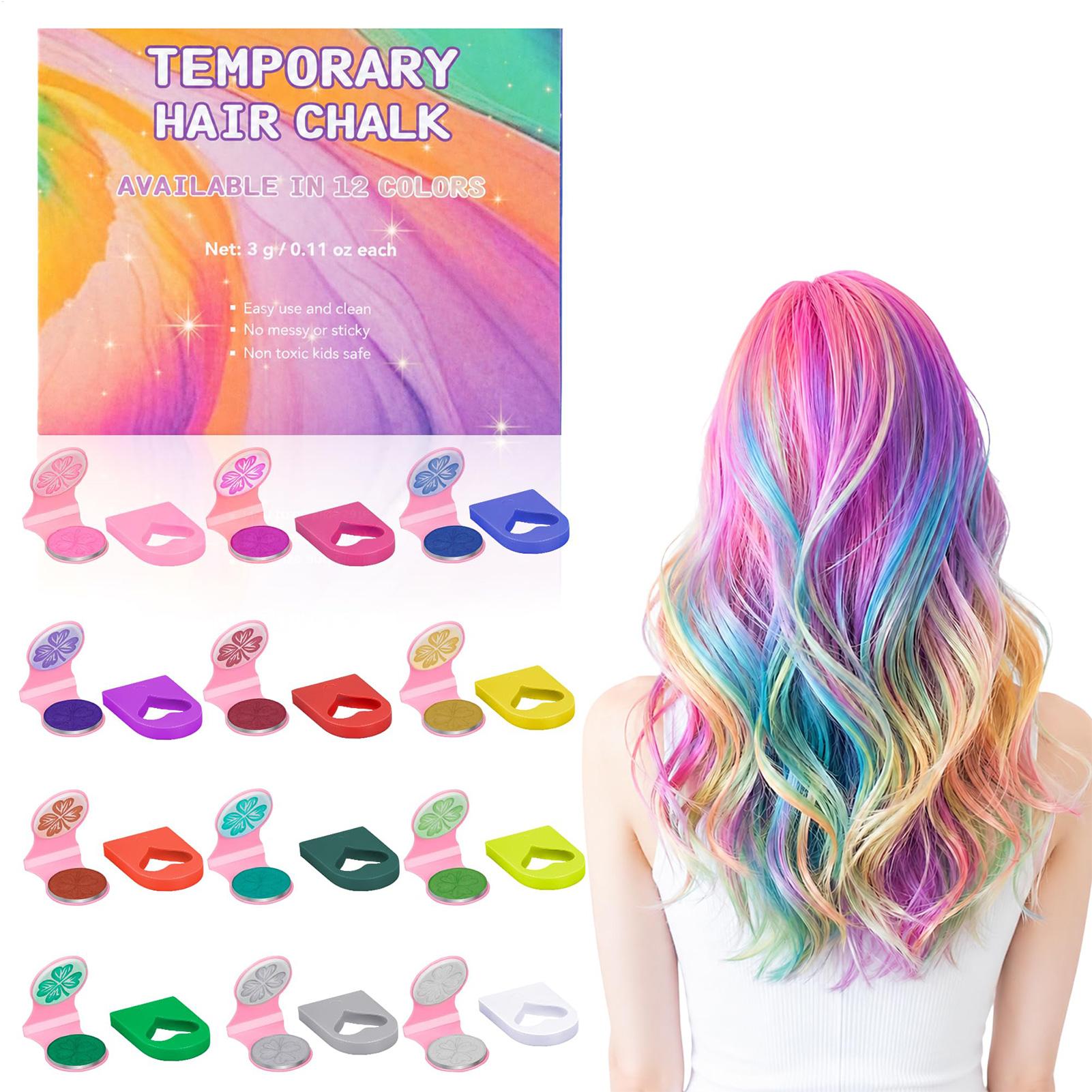 Hair Colour Wax stick colorful - Hair Wax Stick 评论和价格
