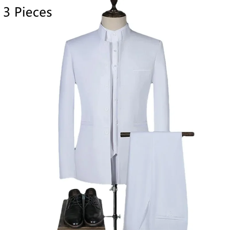 Men Suit Coat Vest Pants Fashi - Men'S Grooming Daily 评论和价格