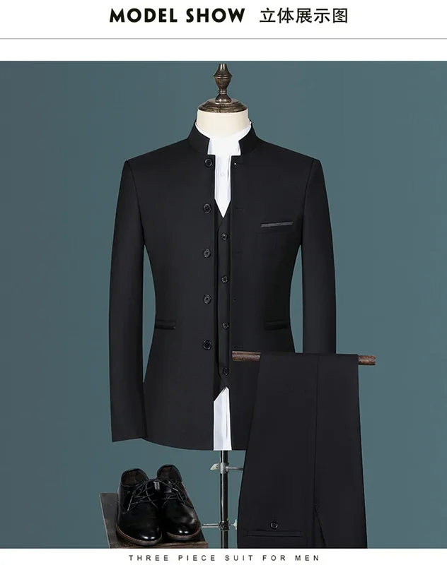 Men Suit Coat Vest Pants Fashi - Men'S Grooming Daily 评论和价格