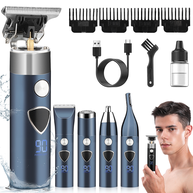 RESUXI HC-268B 5 in 1 Multifun - Men'S Grooming Hair And Body Wash 评论和价格